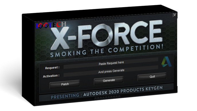 Download X Force 2020 All Product Key For Autodesk 2020