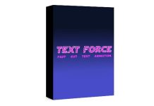 Aescripts Text Effect 2025 for Adobe Free Download AeScripts Text Force